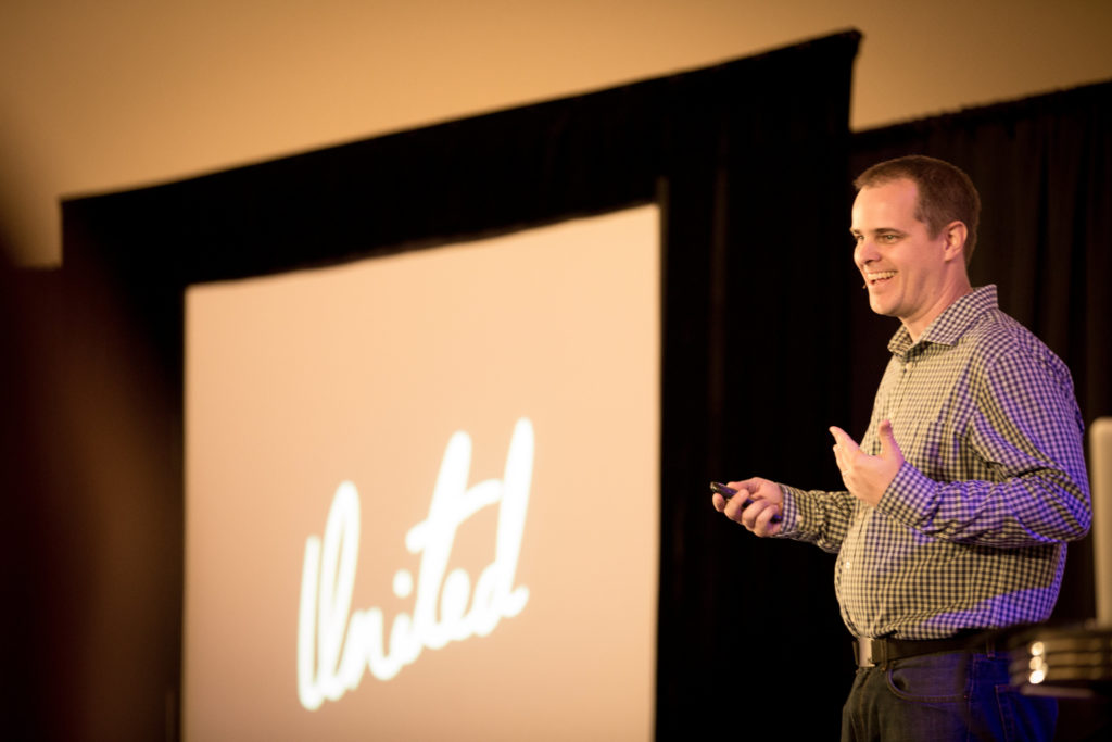 todd watson, ceo of showit, at United 2016