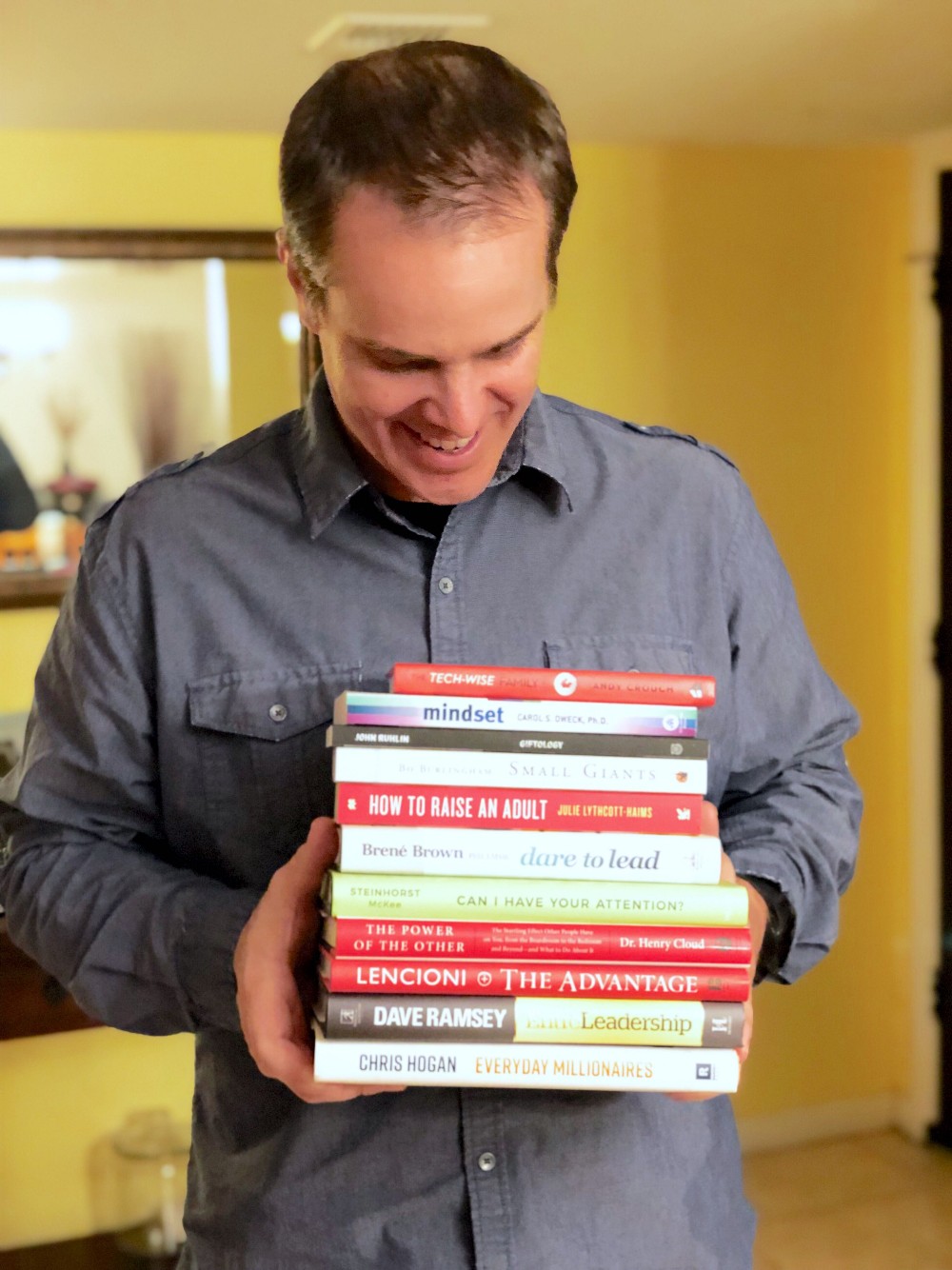 a ceo and his books