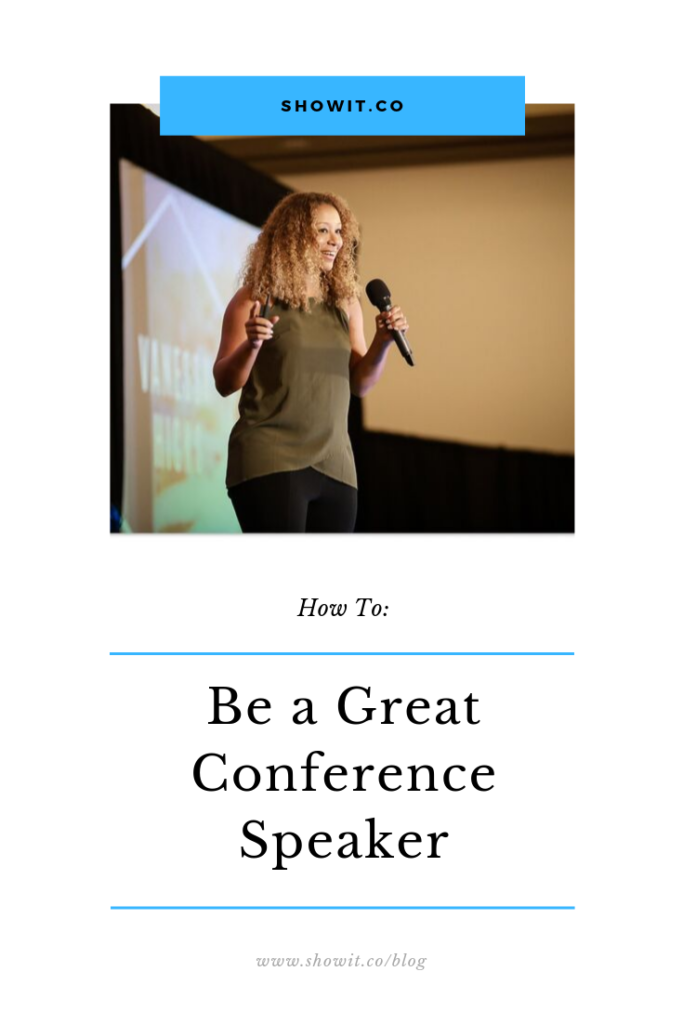 how to be a great speaker