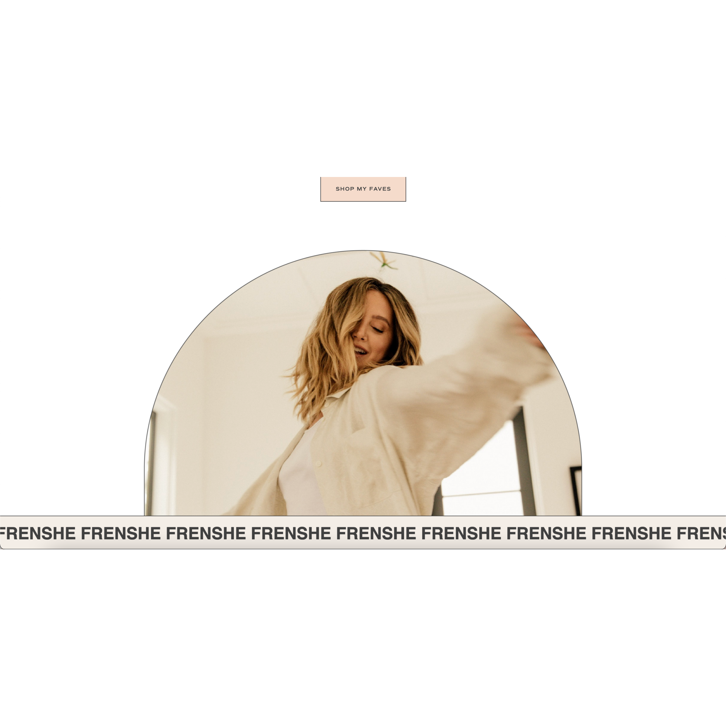 Ashley Tisdale's Frenshe.com is on Showit